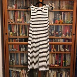 Maxi beach striped dress